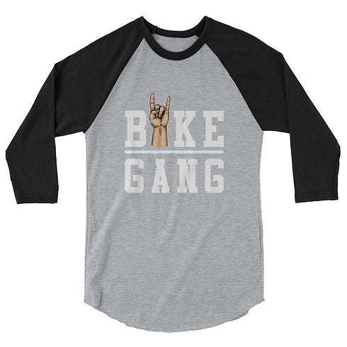 VA Bike Gang Unisex 3/4 sleeve raglan shirt