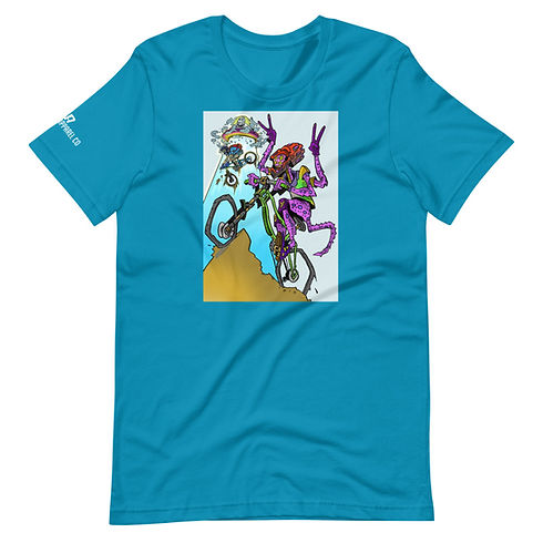 MTB Alien Abduction Short-Sleeve Unisex T-Shirt