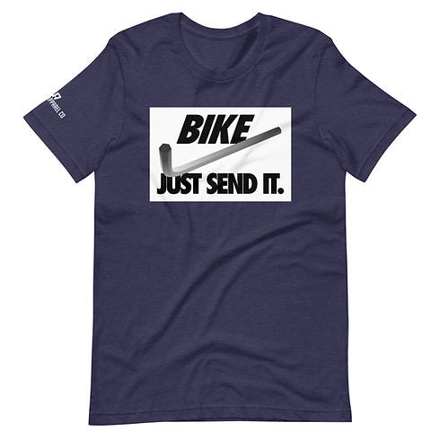 Bike Just Send It Short-Sleeve Unisex T-Shirt