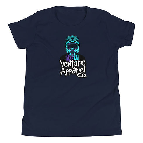 Full Face Helmet Youth Short Sleeve T-Shirt