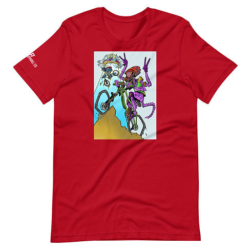 MTB Alien Abduction Short-Sleeve Unisex T-Shirt