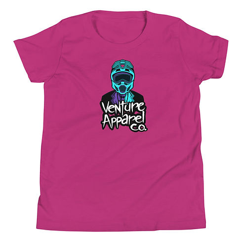 Full Face Helmet Youth Short Sleeve T-Shirt