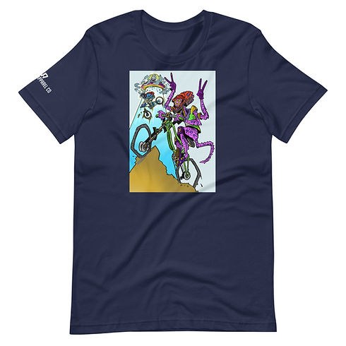 MTB Alien Abduction Short-Sleeve Unisex T-Shirt