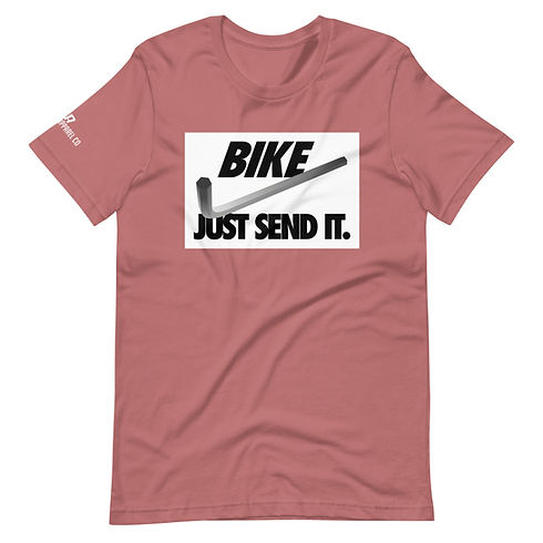 Bike Just Send It Short-Sleeve Unisex T-Shirt