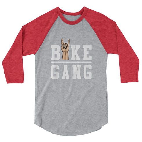 VA Bike Gang Unisex 3/4 sleeve raglan shirt