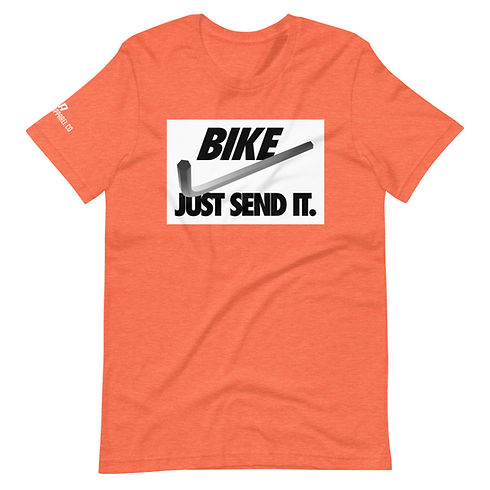 Bike Just Send It Short-Sleeve Unisex T-Shirt