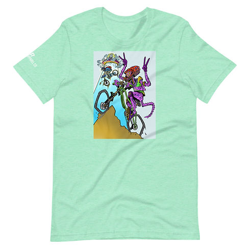 MTB Alien Abduction Short-Sleeve Unisex T-Shirt