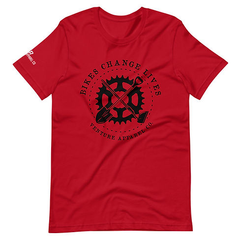 Bikes Change Lives Short-Sleeve Unisex T-Shirt