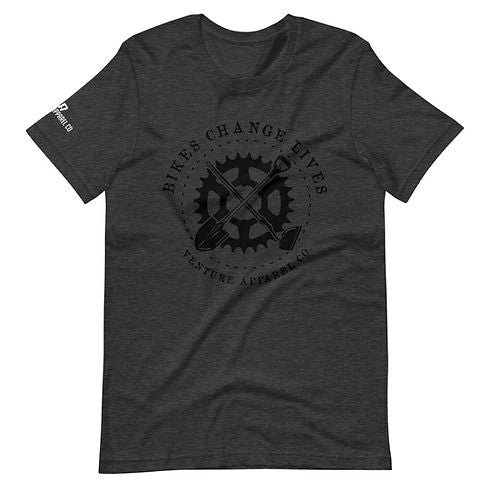 Bikes Change Lives Short-Sleeve Unisex T-Shirt