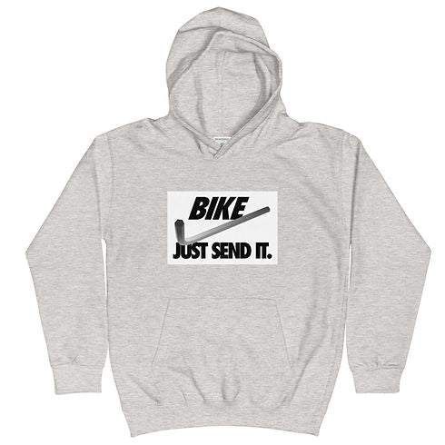 Bike Just Send It Kids Hoodie