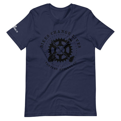 Bikes Change Lives Short-Sleeve Unisex T-Shirt