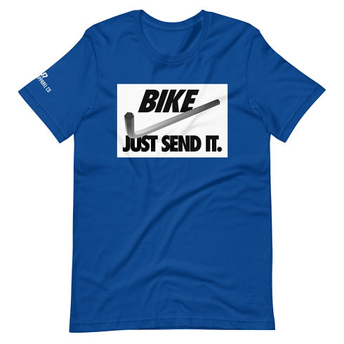 Bike Just Send It Short-Sleeve Unisex T-Shirt