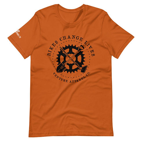 Bikes Change Lives Short-Sleeve Unisex T-Shirt