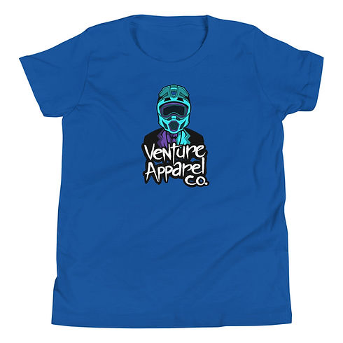 Full Face Helmet Youth Short Sleeve T-Shirt