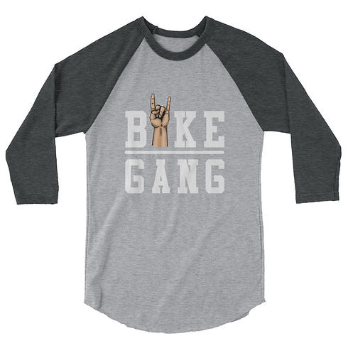 VA Bike Gang Unisex 3/4 sleeve raglan shirt