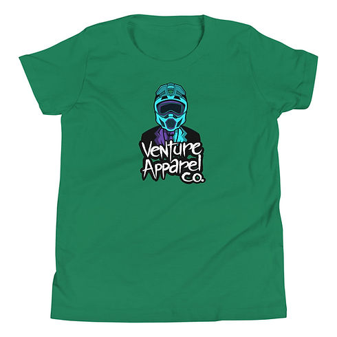 Full Face Helmet Youth Short Sleeve T-Shirt
