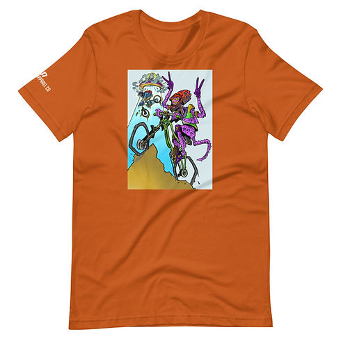 MTB Alien Abduction Short-Sleeve Unisex T-Shirt