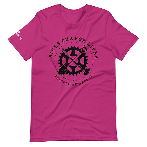 Bikes Change Lives Short-Sleeve Unisex T-Shirt