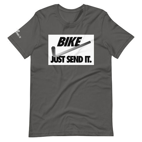Bike Just Send It Short-Sleeve Unisex T-Shirt