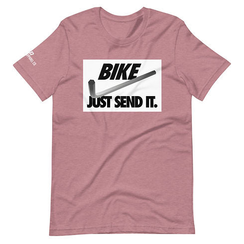 Bike Just Send It Short-Sleeve Unisex T-Shirt