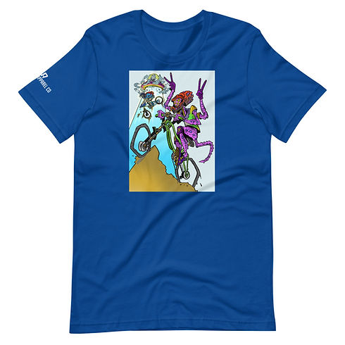 MTB Alien Abduction Short-Sleeve Unisex T-Shirt
