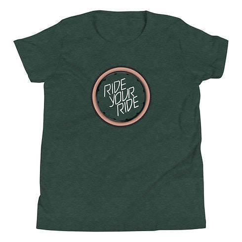 Wheel Tan Wall Youth Short Sleeve T-Shirt