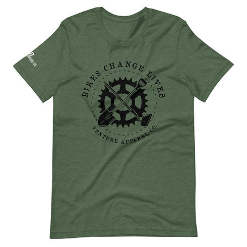 Bikes Change Lives Short-Sleeve Unisex T-Shirt