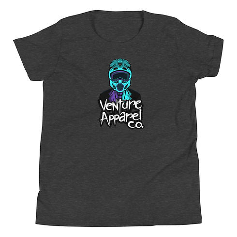 Full Face Helmet Youth Short Sleeve T-Shirt