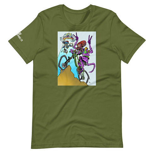 MTB Alien Abduction Short-Sleeve Unisex T-Shirt