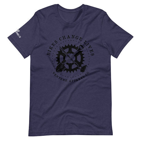 Bikes Change Lives Short-Sleeve Unisex T-Shirt