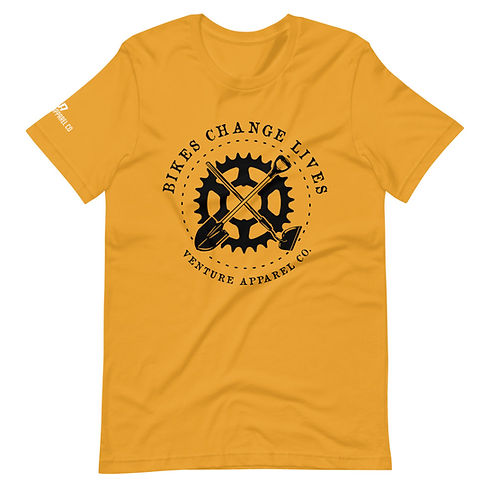 Bikes Change Lives Short-Sleeve Unisex T-Shirt