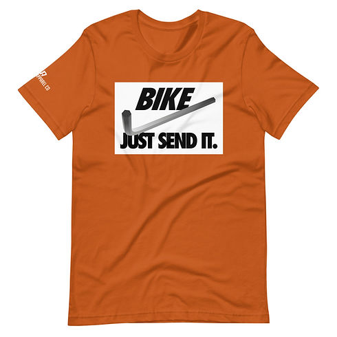 Bike Just Send It Short-Sleeve Unisex T-Shirt