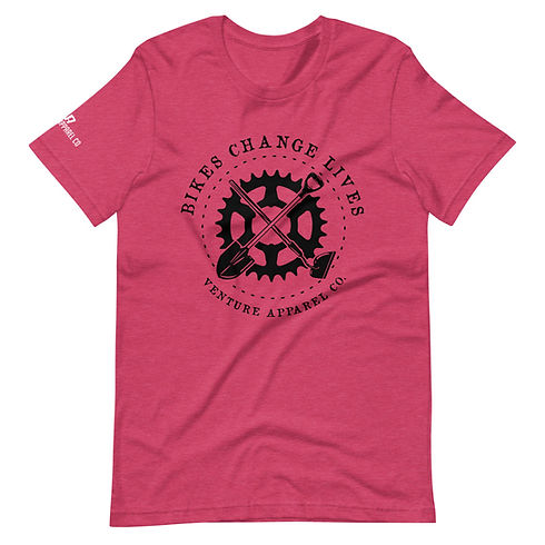 Bikes Change Lives Short-Sleeve Unisex T-Shirt