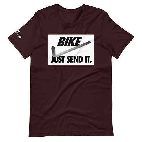 Bike Just Send It Short-Sleeve Unisex T-Shirt