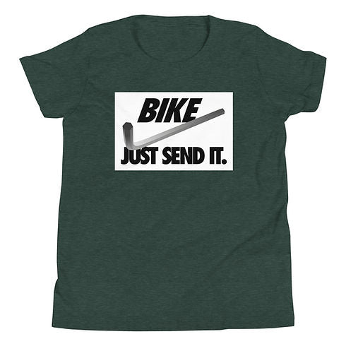 Bike Just Send It Youth Short Sleeve T-Shirt