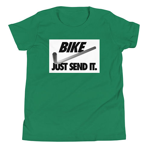 Bike Just Send It Youth Short Sleeve T-Shirt