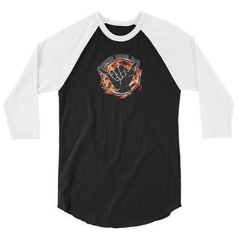 VA 3/4 sleeve raglan shirt