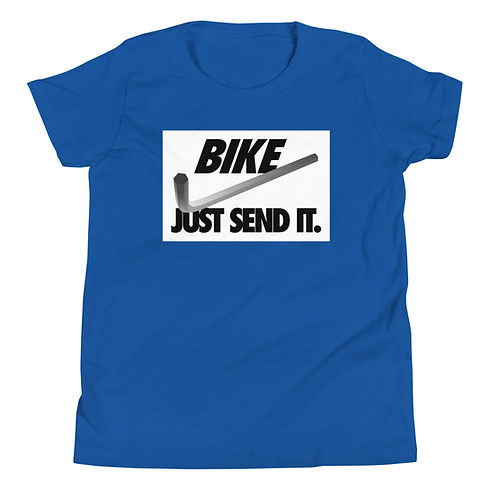 Bike Just Send It Youth Short Sleeve T-Shirt