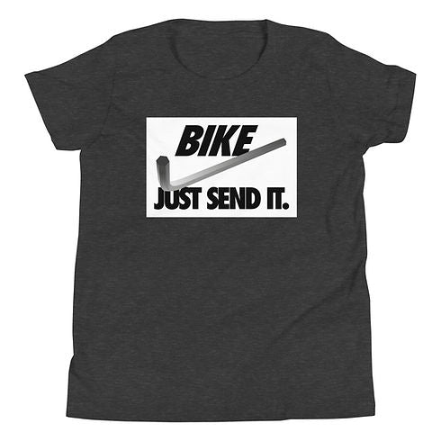 Bike Just Send It Youth Short Sleeve T-Shirt