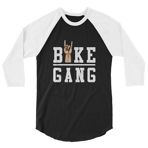 VA Bike Gang Unisex 3/4 sleeve raglan shirt