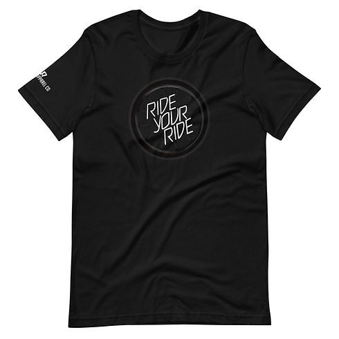 Ride Your Ride Black Wall Short-Sleeve Unisex T-Shirt