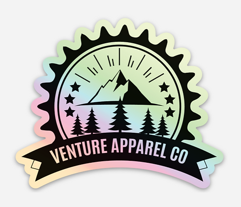 VA Logo Holographic Sticker