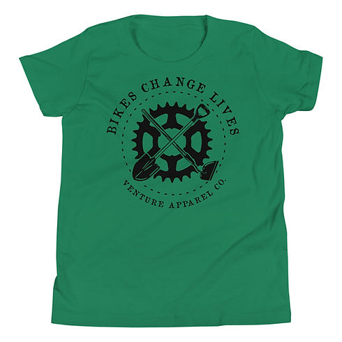 Bikes Change Lives Youth Short Sleeve T-Shirt