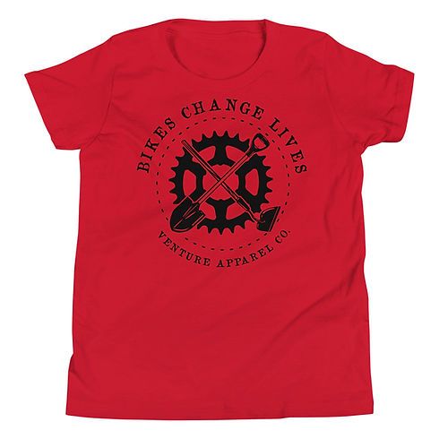 Bikes Change Lives Youth Short Sleeve T-Shirt