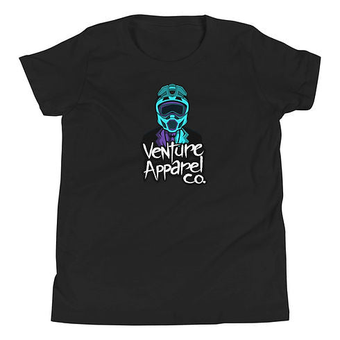 Full Face Helmet Youth Short Sleeve T-Shirt