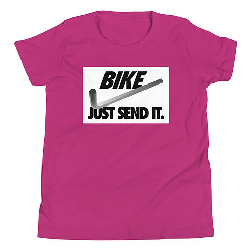 Bike Just Send It Youth Short Sleeve T-Shirt
