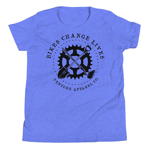Bikes Change Lives Youth Short Sleeve T-Shirt