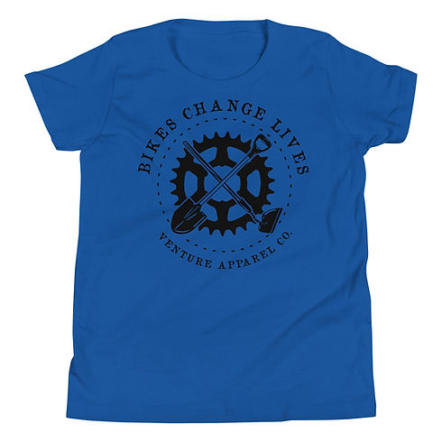 Bikes Change Lives Youth Short Sleeve T-Shirt